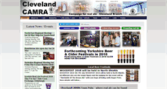 Desktop Screenshot of clevelandcamra.org.uk